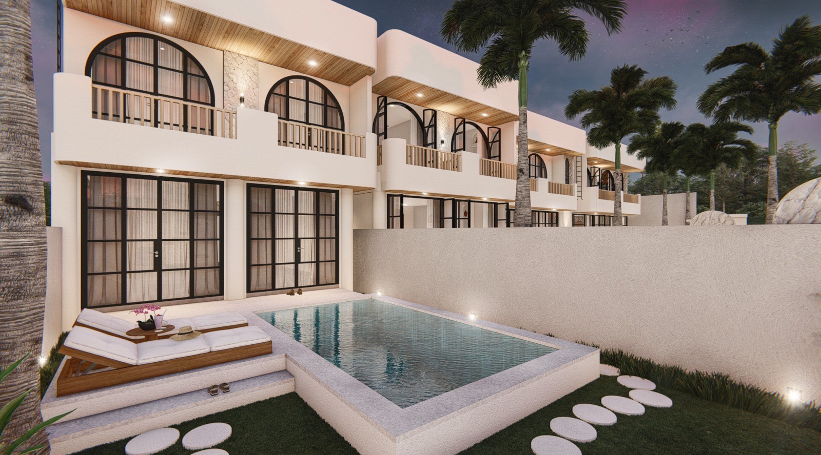 Villa Paradise tropical garden with private pool, luxury villa in Ungasan Bali